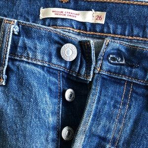 Levi’s wedgie straight jeans